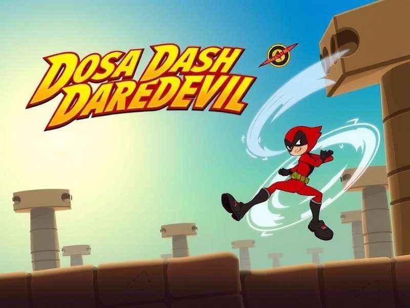 Dosa Dash Daredevil Game Cover Art